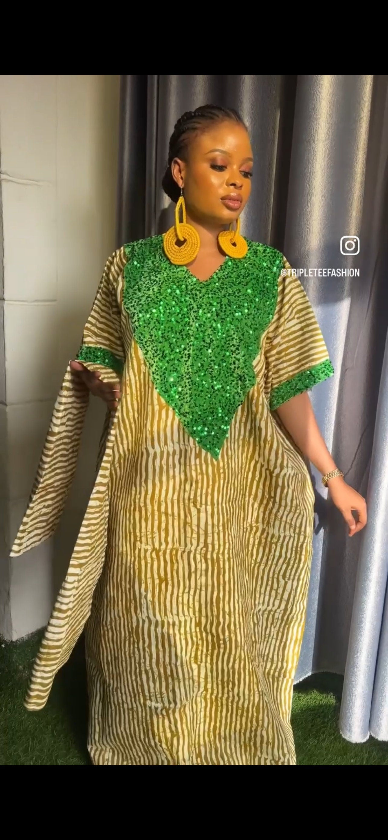 African Ankara bubu dress| Adire| long danshiki | Kaftan| Jalabiya| Rich aunty | Nigerian made dress| Party dress| One size fits all