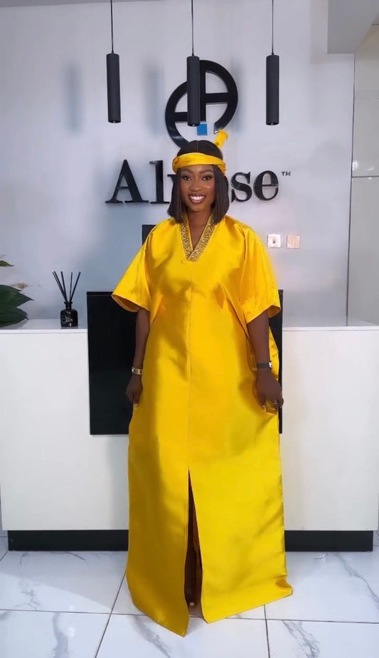 African mikado boubou| danshiki | Kaftan| Jalabiya| Rich aunty | Nigerian dress| Mikado and Applique boubou|Women Agbada mikado
