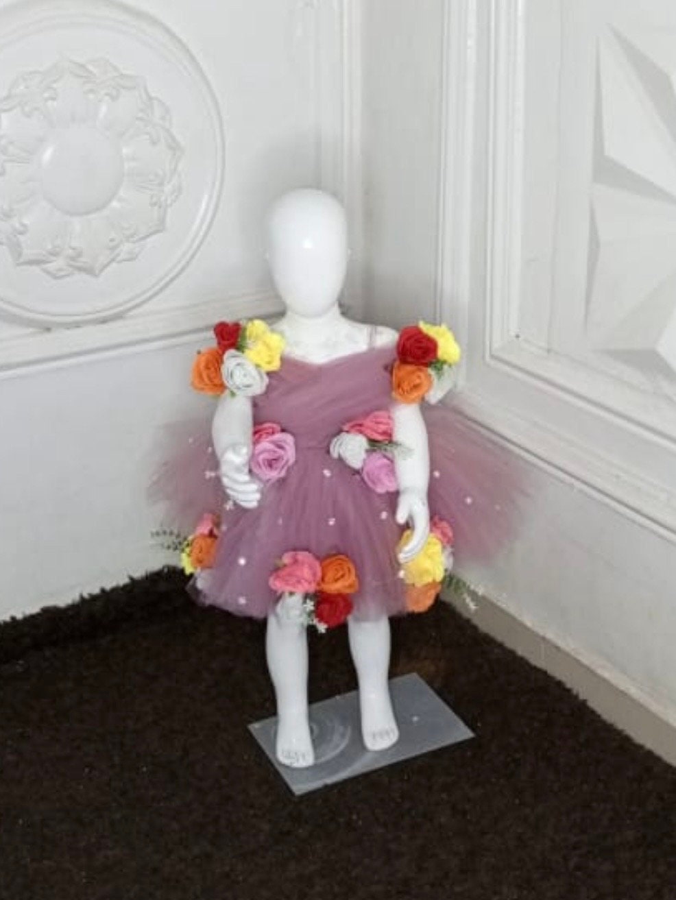 Beautiful Princess Baby Girl Birthday Dress| Flower Girl Dress| Fairytale Dress| Kids Ballgown| Kids Birthday Photoshoot Dress