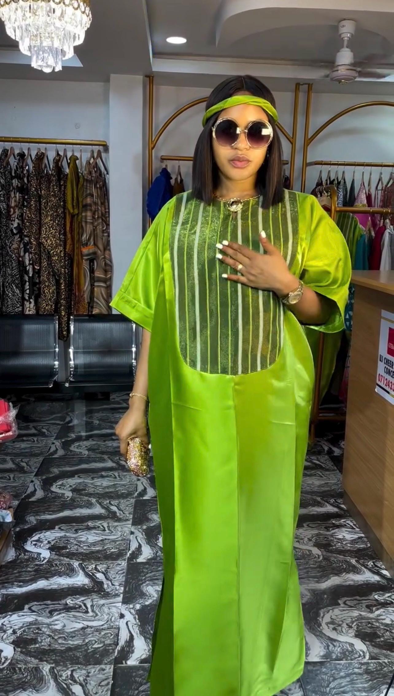 African liquid mikado boubou| danshiki | Kaftan| Jalabiya| Rich aunty | Nigerian dress| Party dress| Mikado and Aso Oke boubou