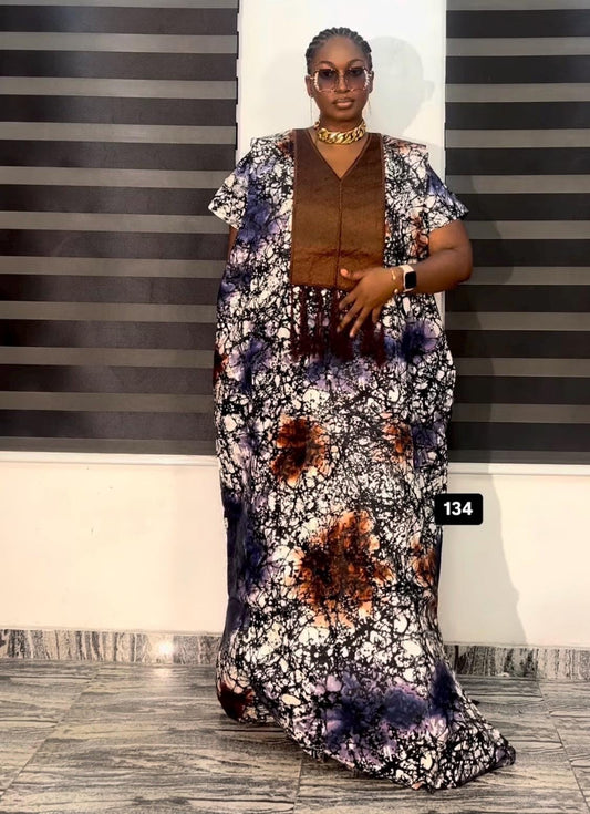 African Ankara dress| danshiki | Kaftan| African print dress | Nigerian made | Christmas dress | Embroidery| Boubou| Adire| Rich Aunty