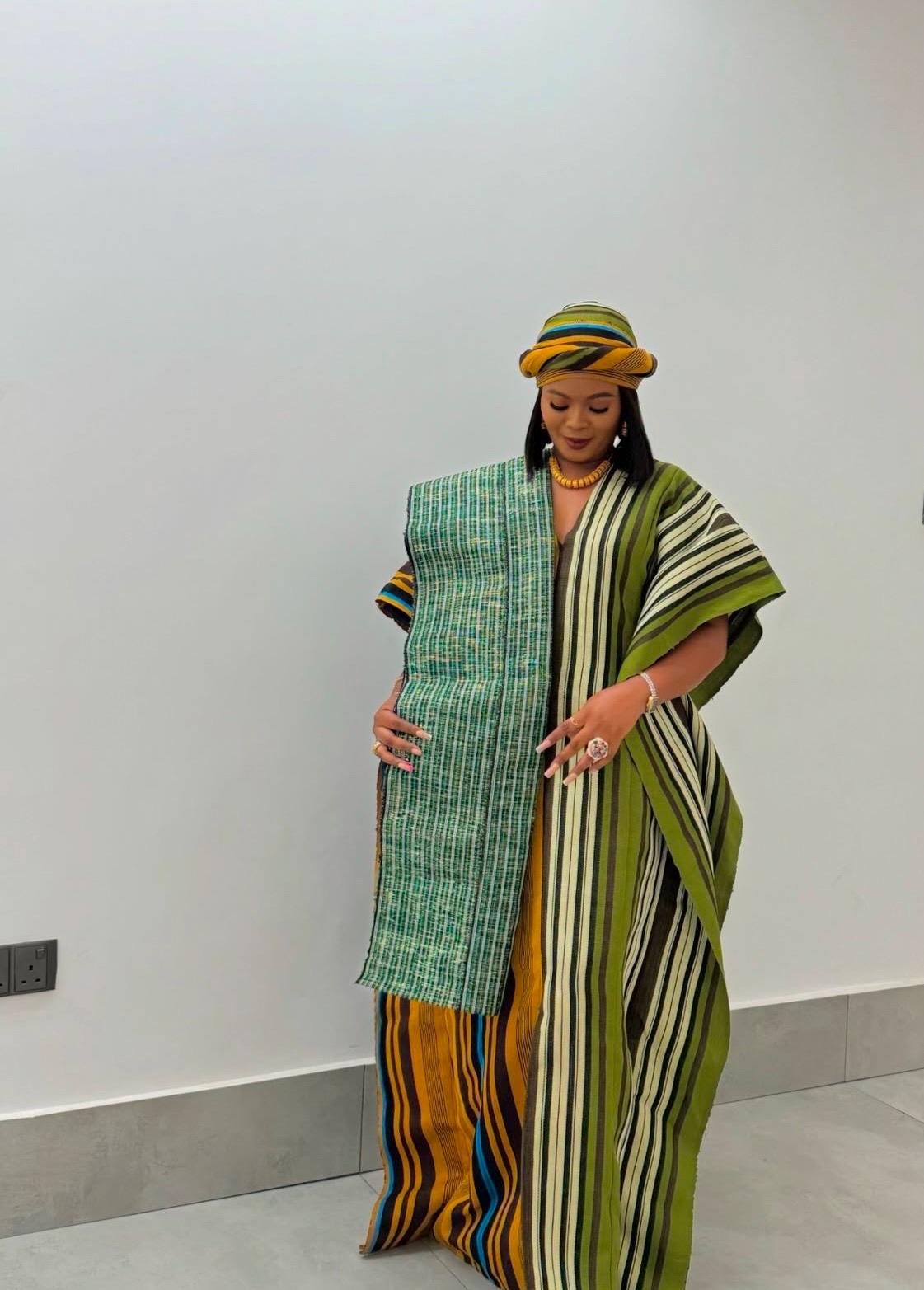 African aso oke boubou gown| Nigerian bride outfit| Rich aunty | African Photoshoot| Party wear| African Cultural Wear