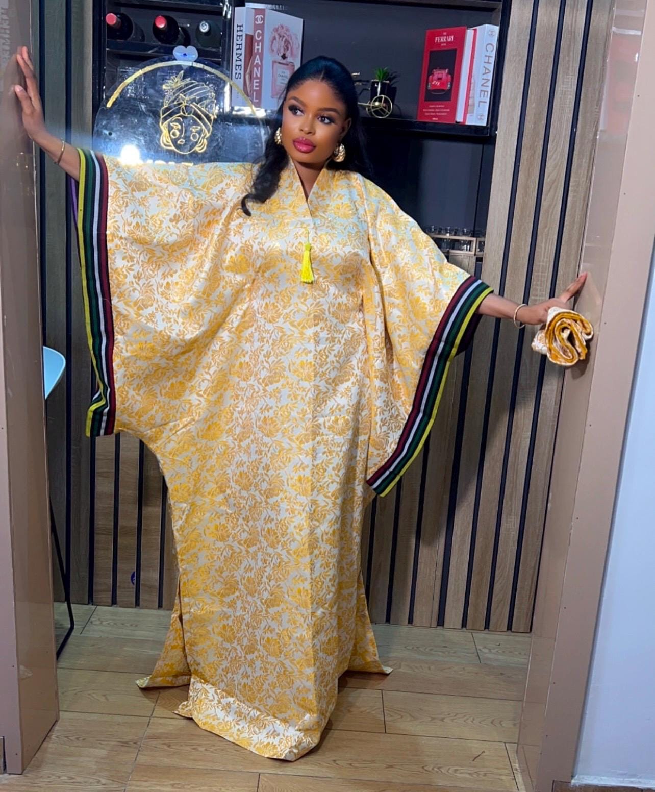 African Brocade dress| danshiki | Kaftan| Jalabiya| Rich aunty | Nigerian dress| Party dress| One size fits all| European brocade boubou