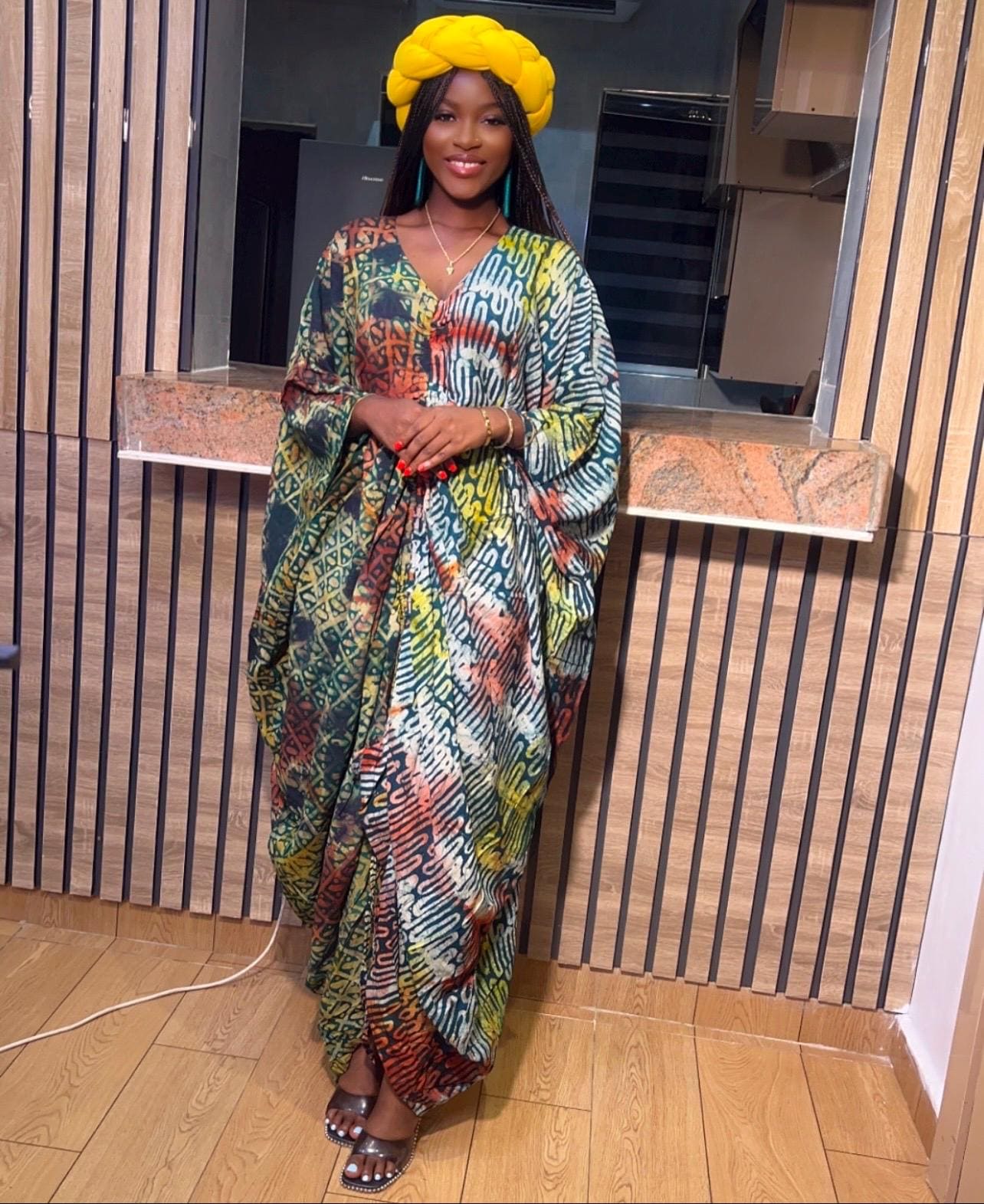 African Adire Batik dress| danshiki | Kaftan| Handmade African print dress | Nigerian made | Tie and Dye | Boubou| Rich aunty| Ankara
