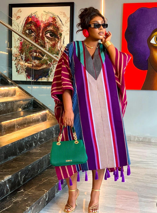 African aso oke boubou gown| Nigerian bride outfit| Rich aunty | African Photoshoot| Party wear| African Cultural Wear