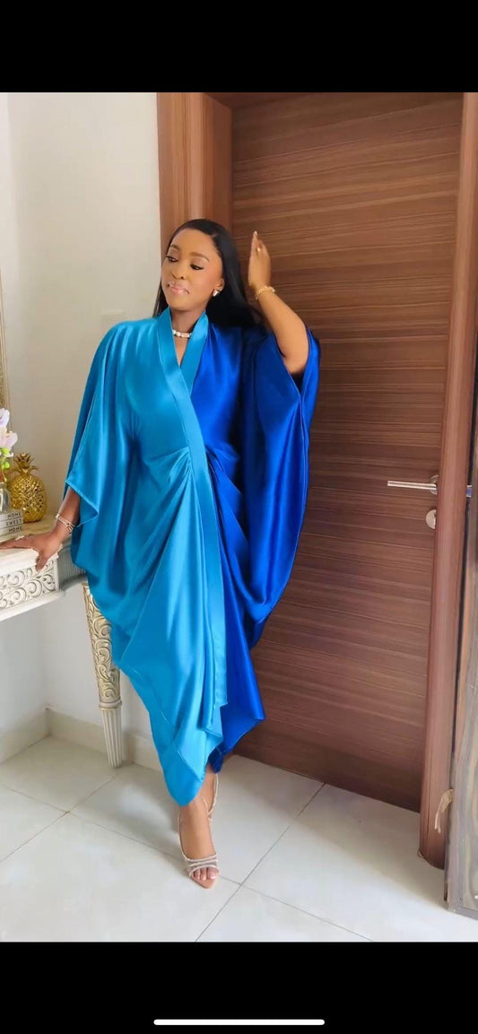 Duchess Silk Boubou Dress | African Kaftan, Rich Auntie Vibes