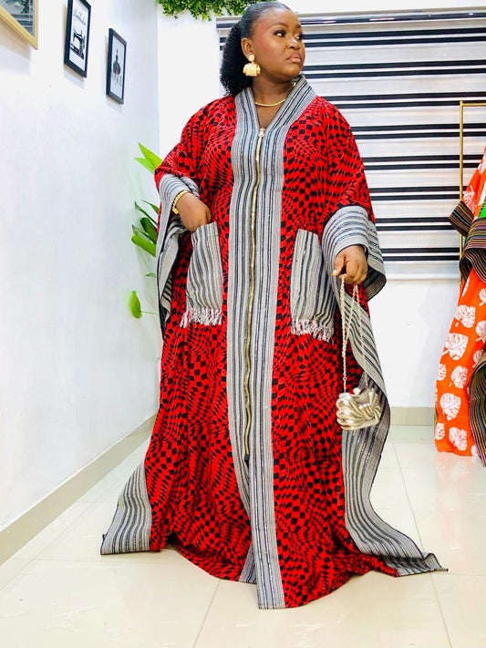 African Ankara Brocade dress| danshiki | Kaftan| Handmade African print dress | Nigerian made | Tie and Dye | Boubou| Rich aunty| Ankara