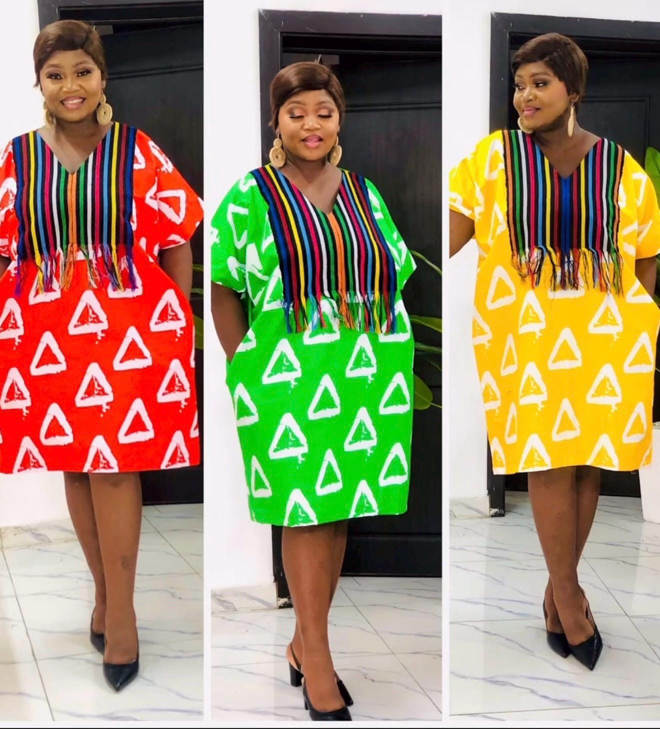 African Summer Dresses| Ankara Aso Oke | Bold Prints & Heritage Detail