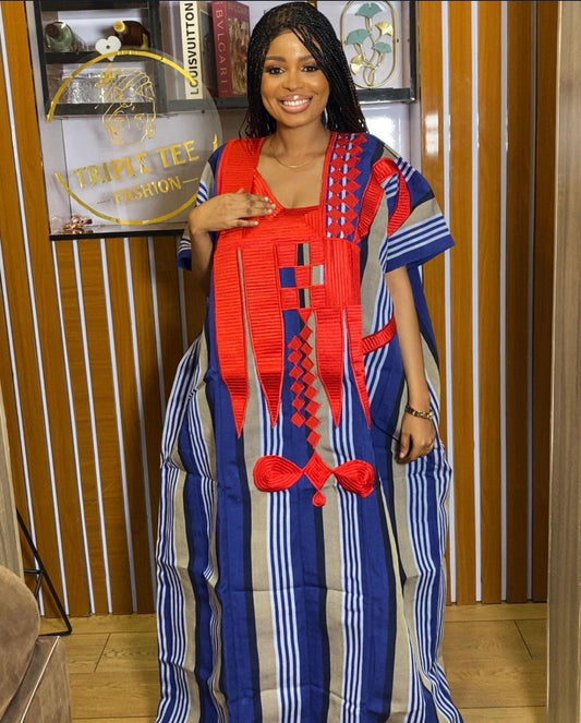 African aso oke boubou gown| Nigerian bride outfit| Rich aunty | African Photoshoot| Party wear| African Cultural Wear