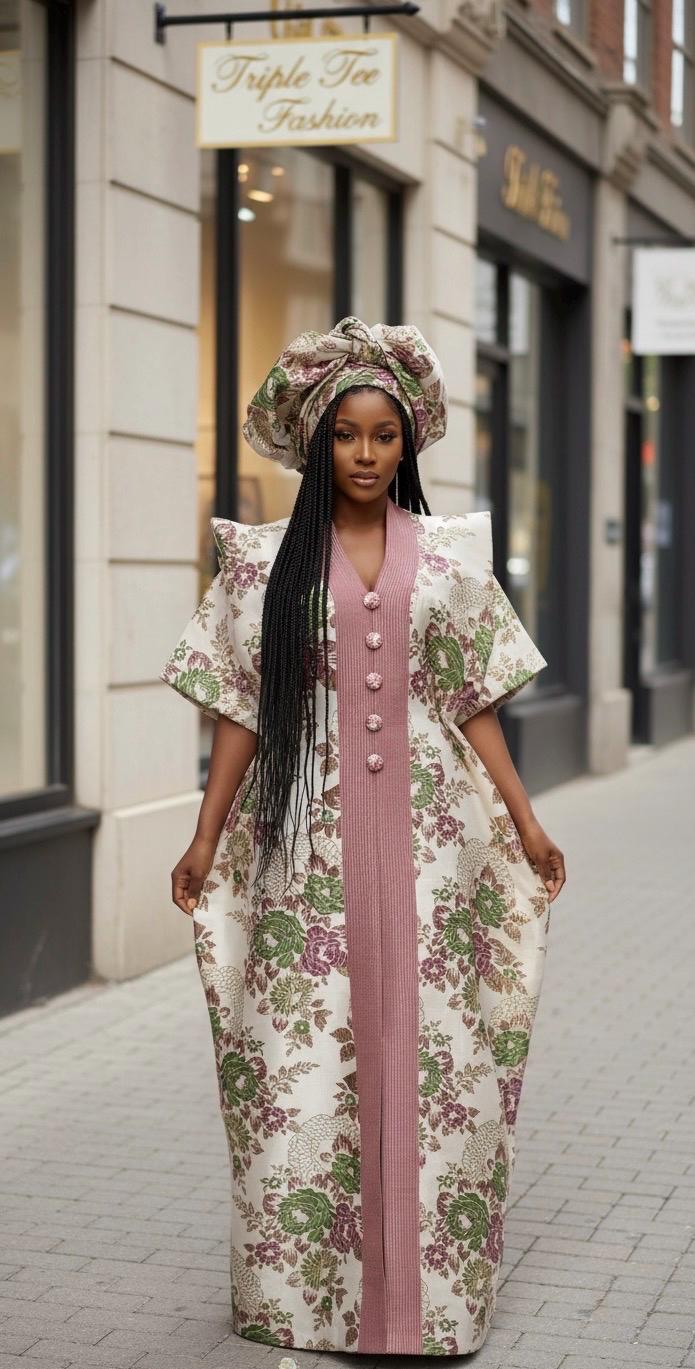 African brocade boubou dress| Rich aunty| danshiki | Kaftan| Jalabiya| Nigerian dress bubu| Party dress| European brocade boubou| Modesty