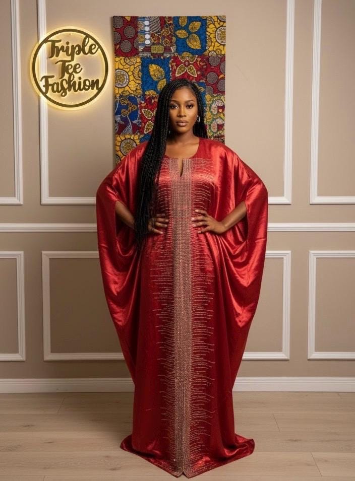 High quality duchess silk dress| Boubou| Rich aunty vibes| African dress| danshiki | Kaftan| Jalabiya| Rich aunty | Nigerian dress| Ankara