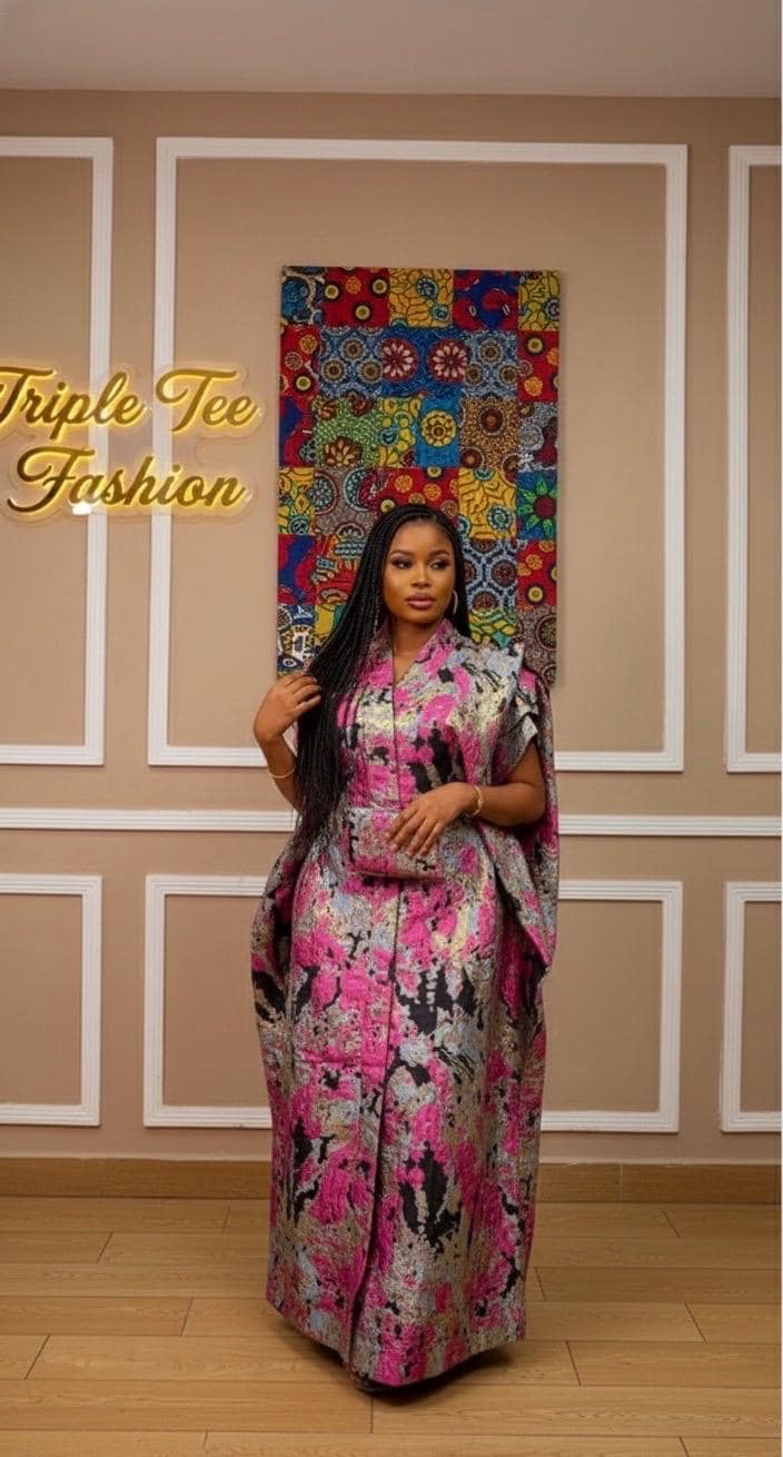 African brocade boubou dress| Rich aunty| danshiki | Kaftan| Jalabiya| Nigerian dress bubu| Party dress| European brocade boubou| Modesty