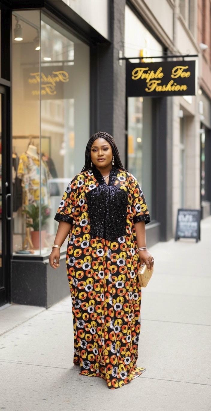 African Ankara dress| danshiki | Kaftan| African print dress | Nigerian made | Wedding Party dress| Boubou| Rich aunty vibes