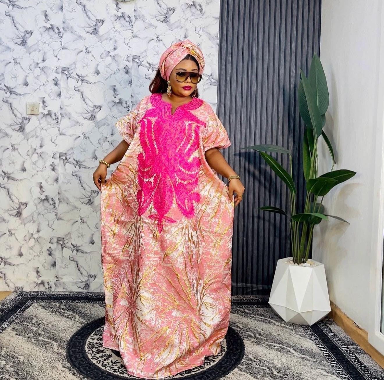 High Quality European Damask Brocade Agbada dress| danshiki| Nigerian made | African Fashion| Boubou| Rich aunty| Agbada for women| Tinko