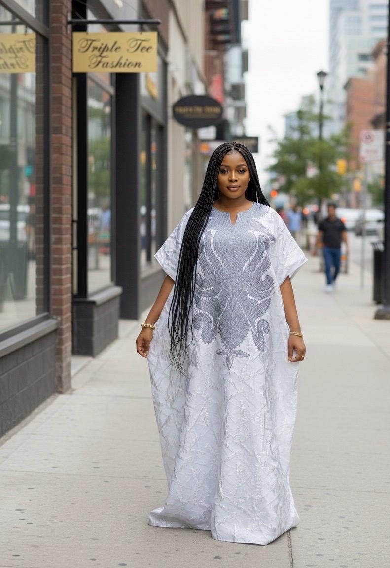 High Quality European Damask Brocade Agbada dress| danshiki| Nigerian made | African Fashion| Boubou| Rich aunty| Agbada for women| Tinko
