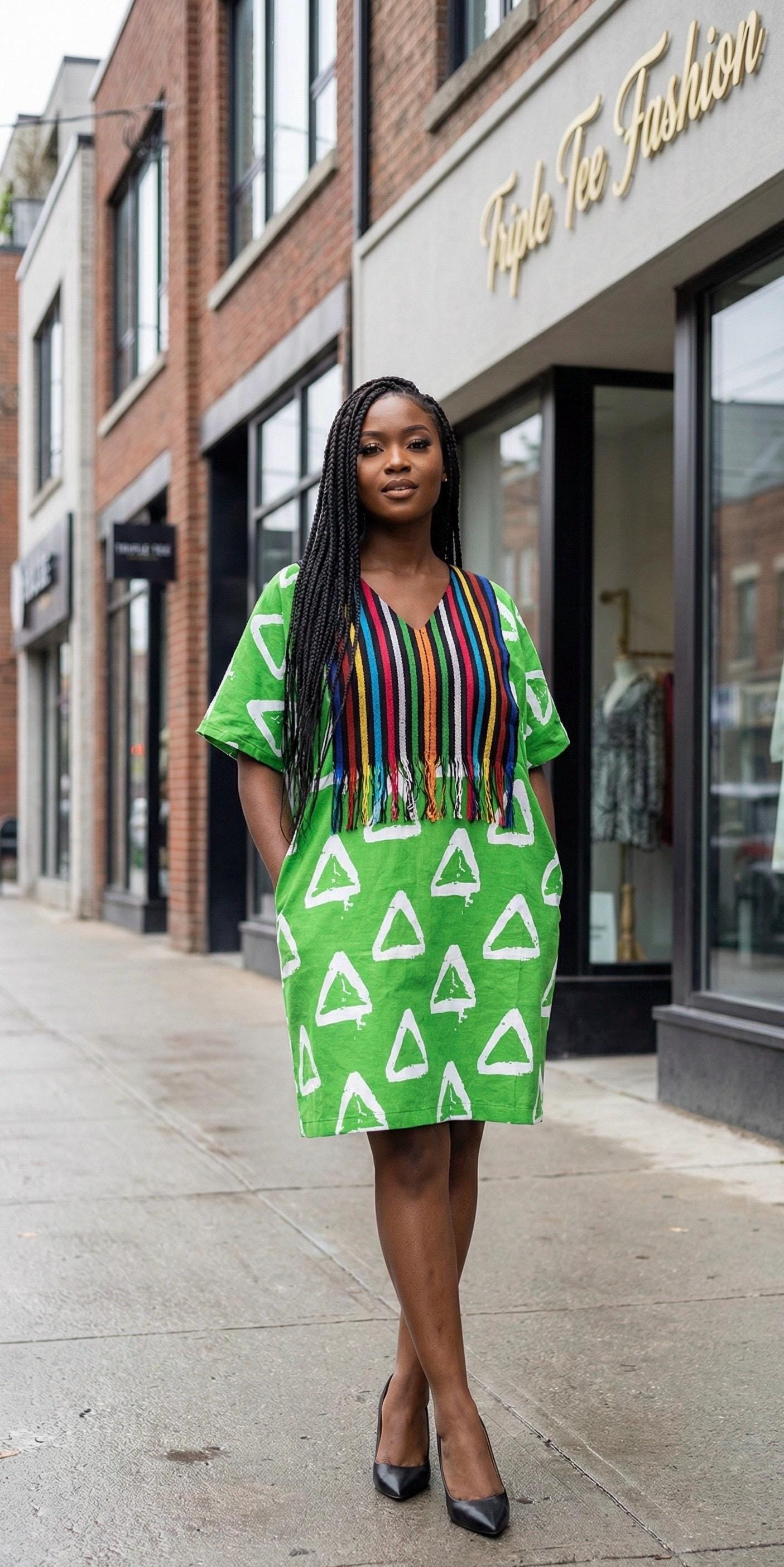 African Summer Dresses| Ankara Aso Oke | Bold Prints & Heritage Detail