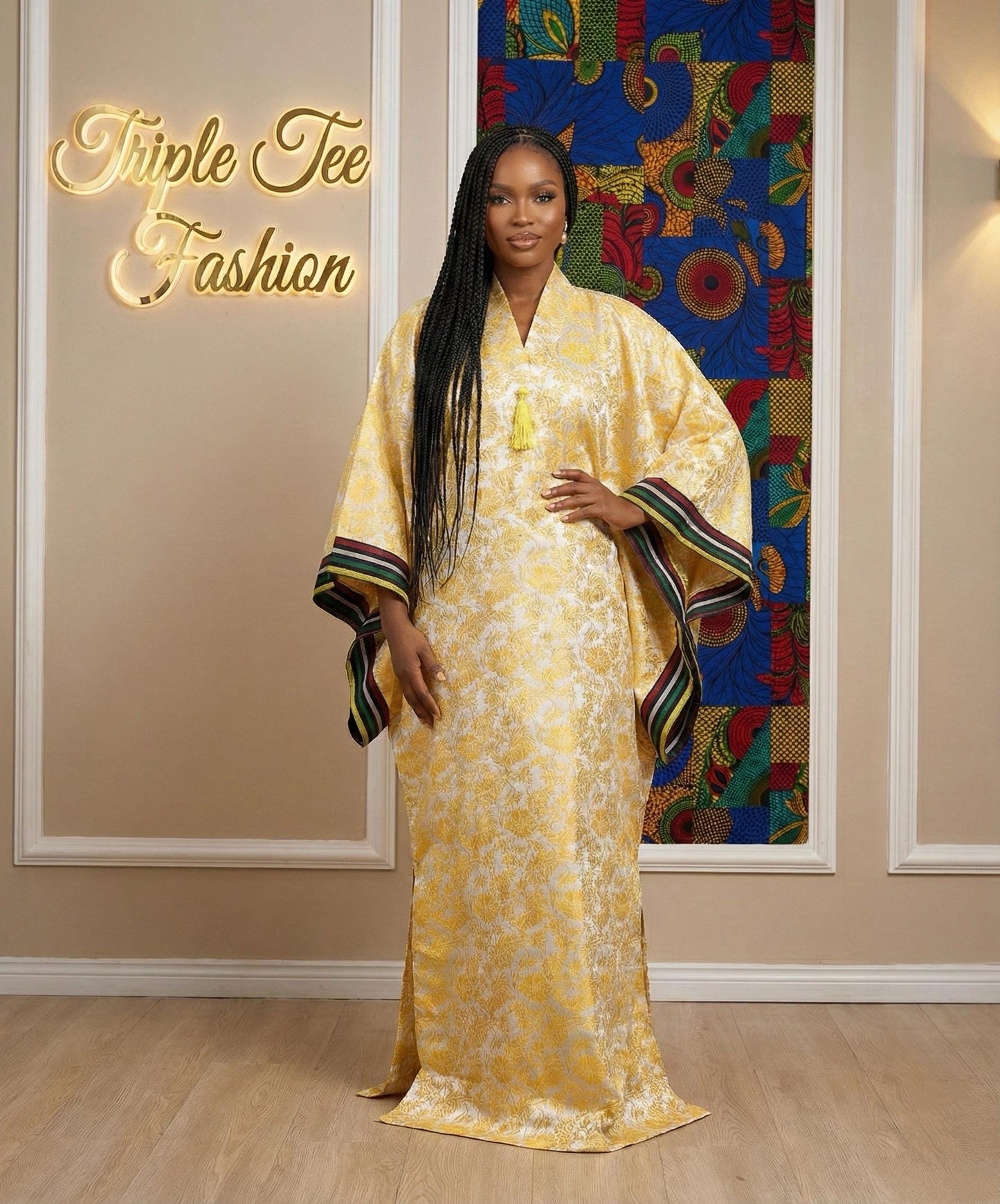 African Brocade dress| danshiki | Kaftan| Jalabiya| Rich aunty | Nigerian dress| Party dress| One size fits all| European brocade boubou