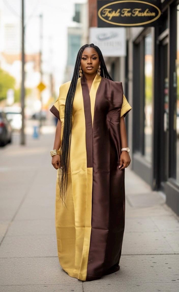 Mikado Boubou Kaftan | African Party Dress