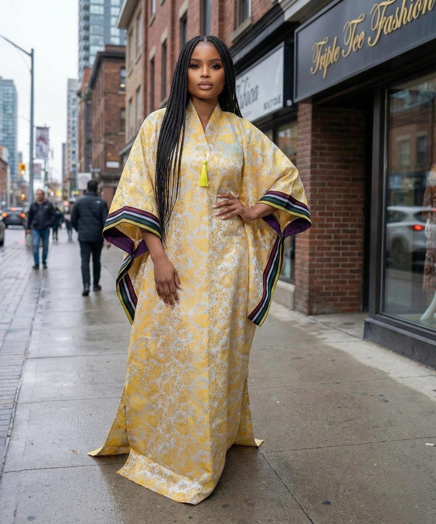 African Brocade dress| danshiki | Kaftan| Jalabiya| Rich aunty | Nigerian dress| Party dress| One size fits all| European brocade boubou