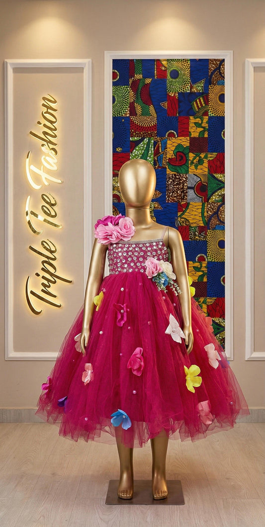 Baby Girl Birthday Ballgown | Flower Girl Dress, Fairytale Style
