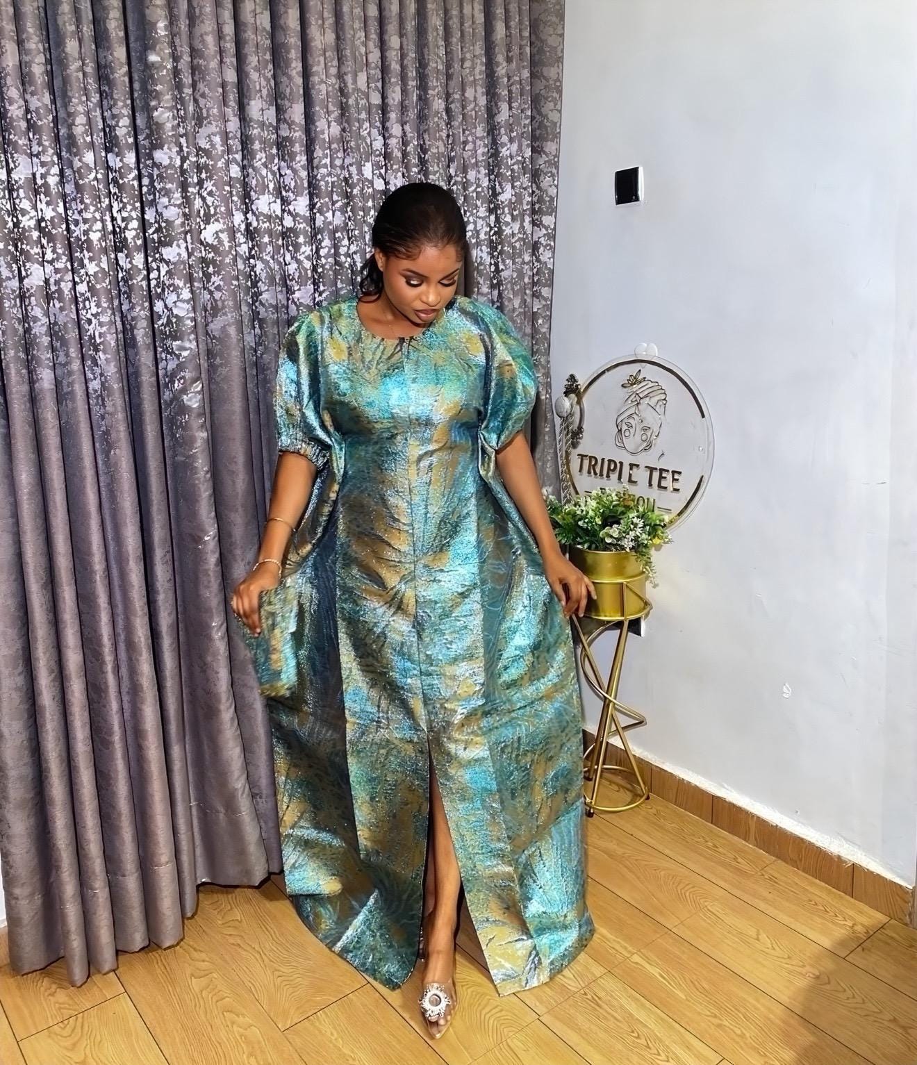 African brocade boubou dress| Rich aunty| danshiki | Kaftan| Jalabiya| Nigerian dress bubu| Party dress| European brocade boubou| Modesty