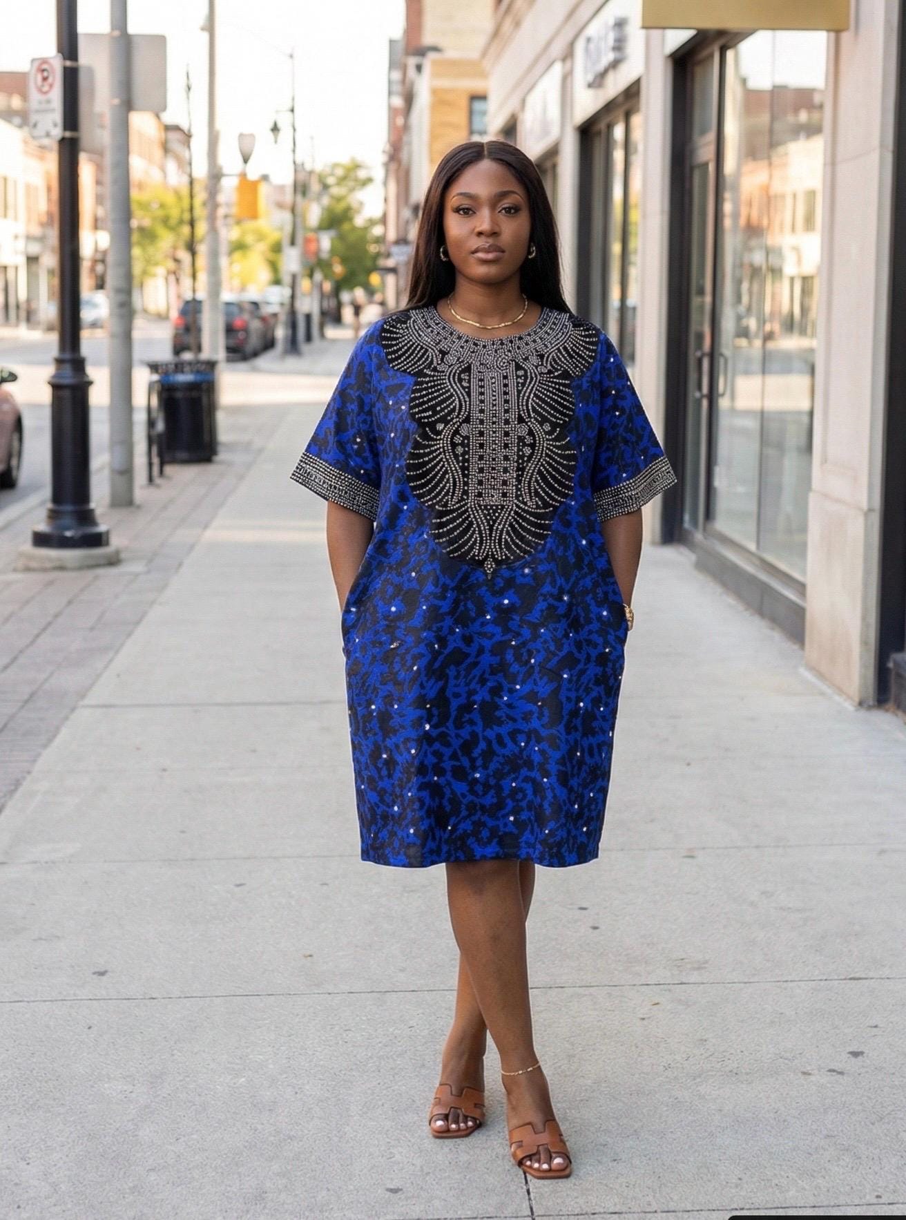 African Print - Ankara Short Dashiki