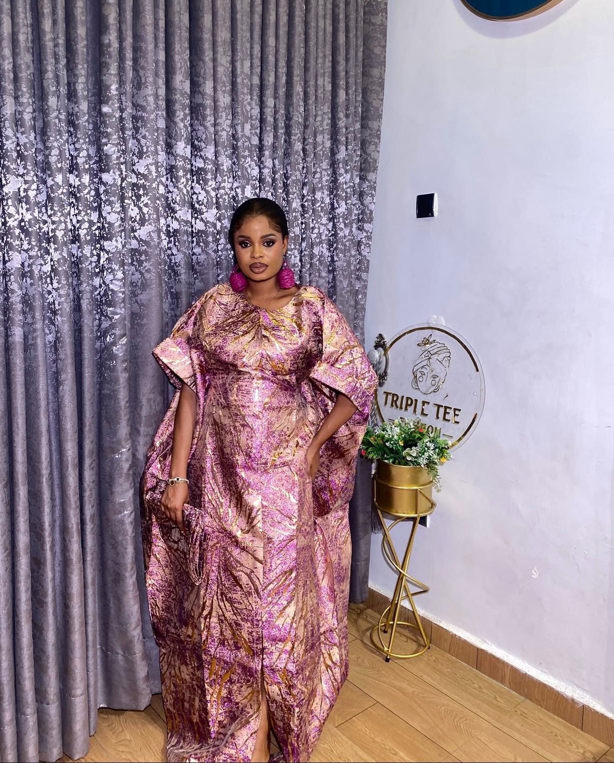 African brocade boubou dress| Rich aunty| danshiki | Kaftan| Jalabiya| Nigerian dress bubu| Party dress| European brocade boubou| Modesty
