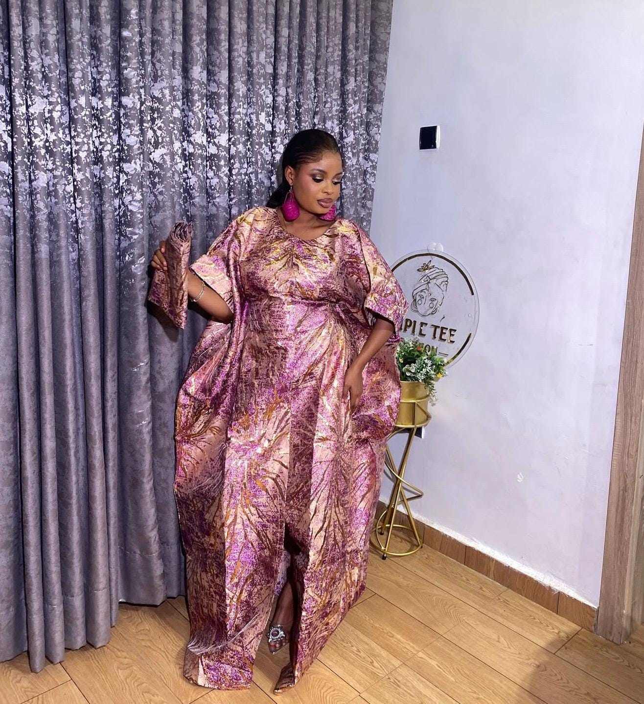 African brocade boubou dress| Rich aunty| danshiki | Kaftan| Jalabiya| Nigerian dress bubu| Party dress| European brocade boubou| Modesty