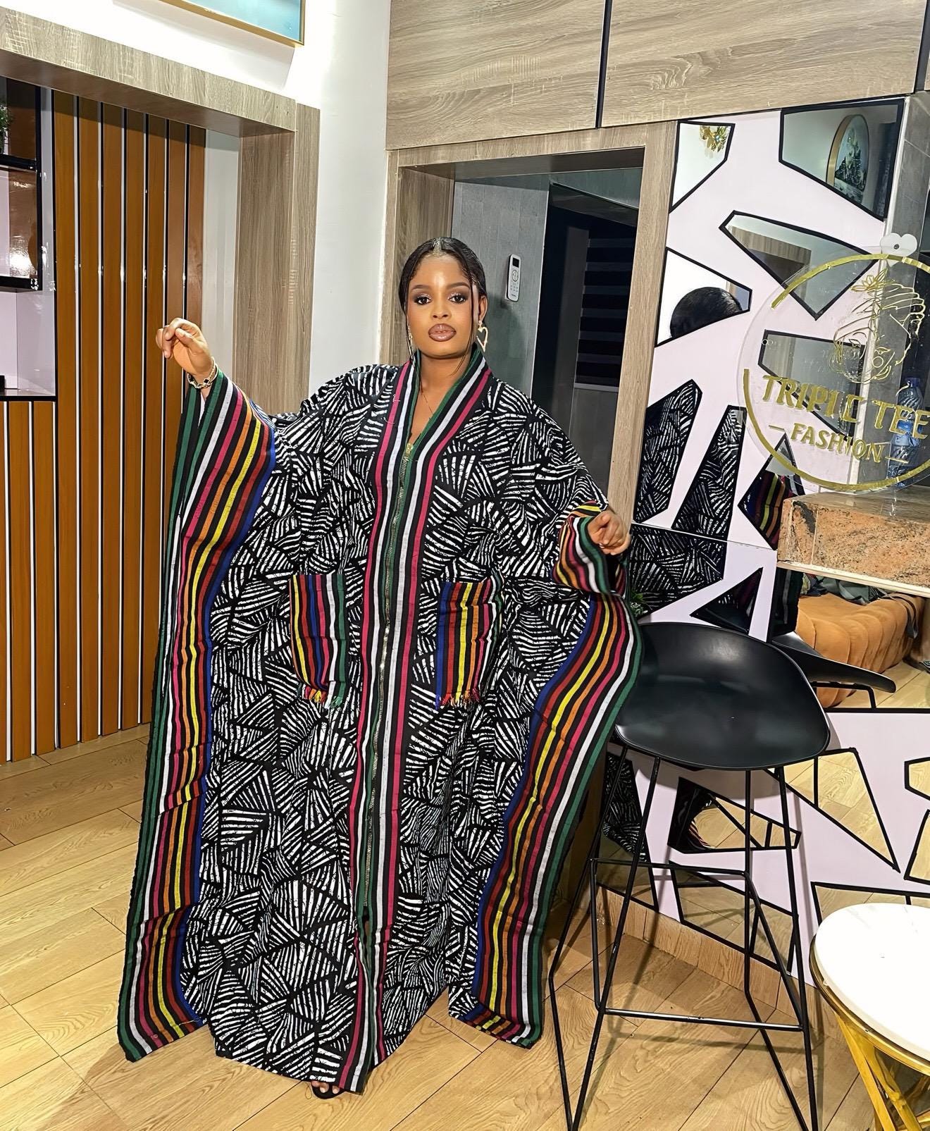 African Ankara Brocade dress| danshiki | Kaftan| Handmade African print dress | Nigerian made | Tie and Dye | Boubou| Rich aunty| Ankara