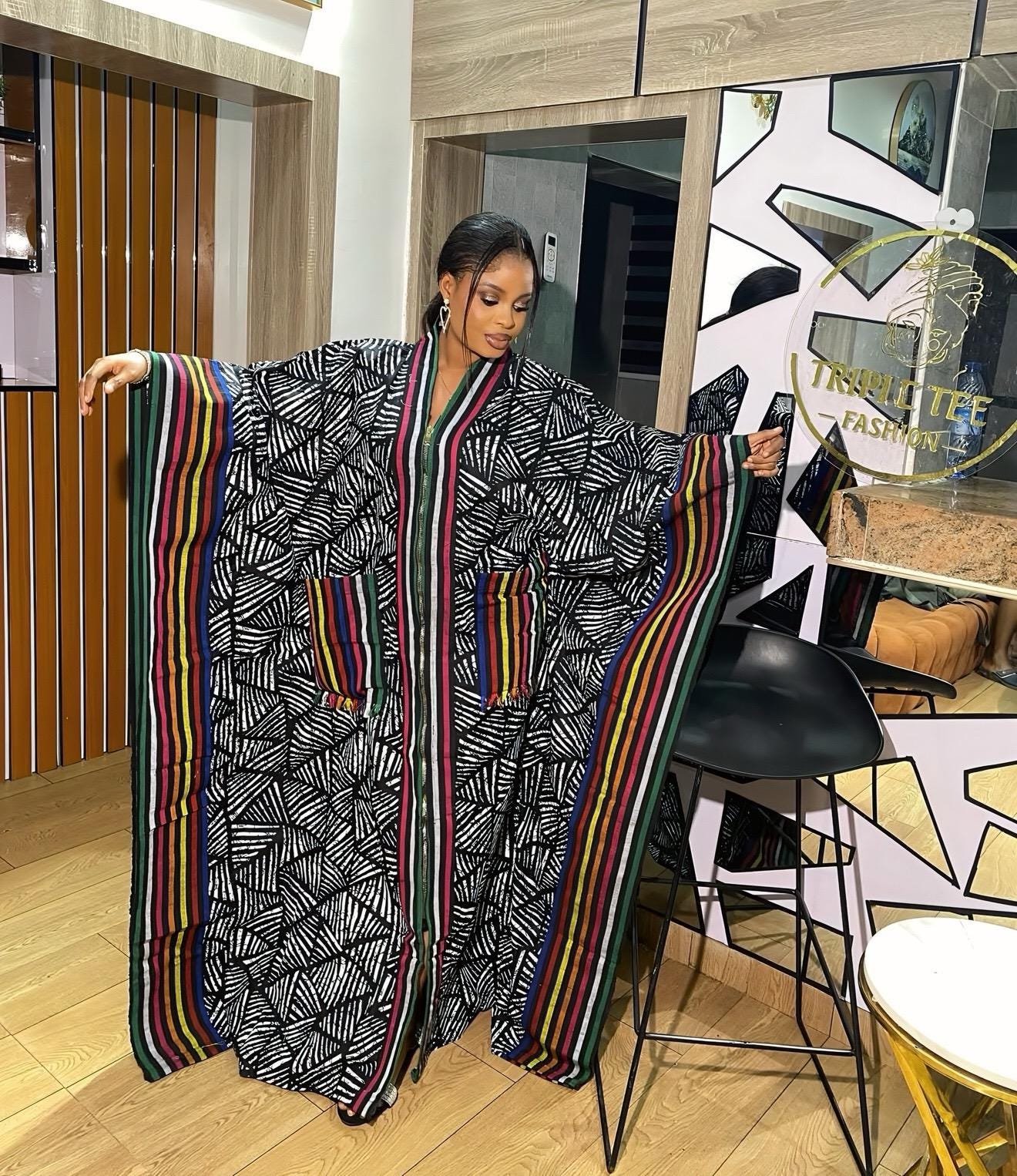 African Ankara Brocade dress| danshiki | Kaftan| Handmade African print dress | Nigerian made | Tie and Dye | Boubou| Rich aunty| Ankara