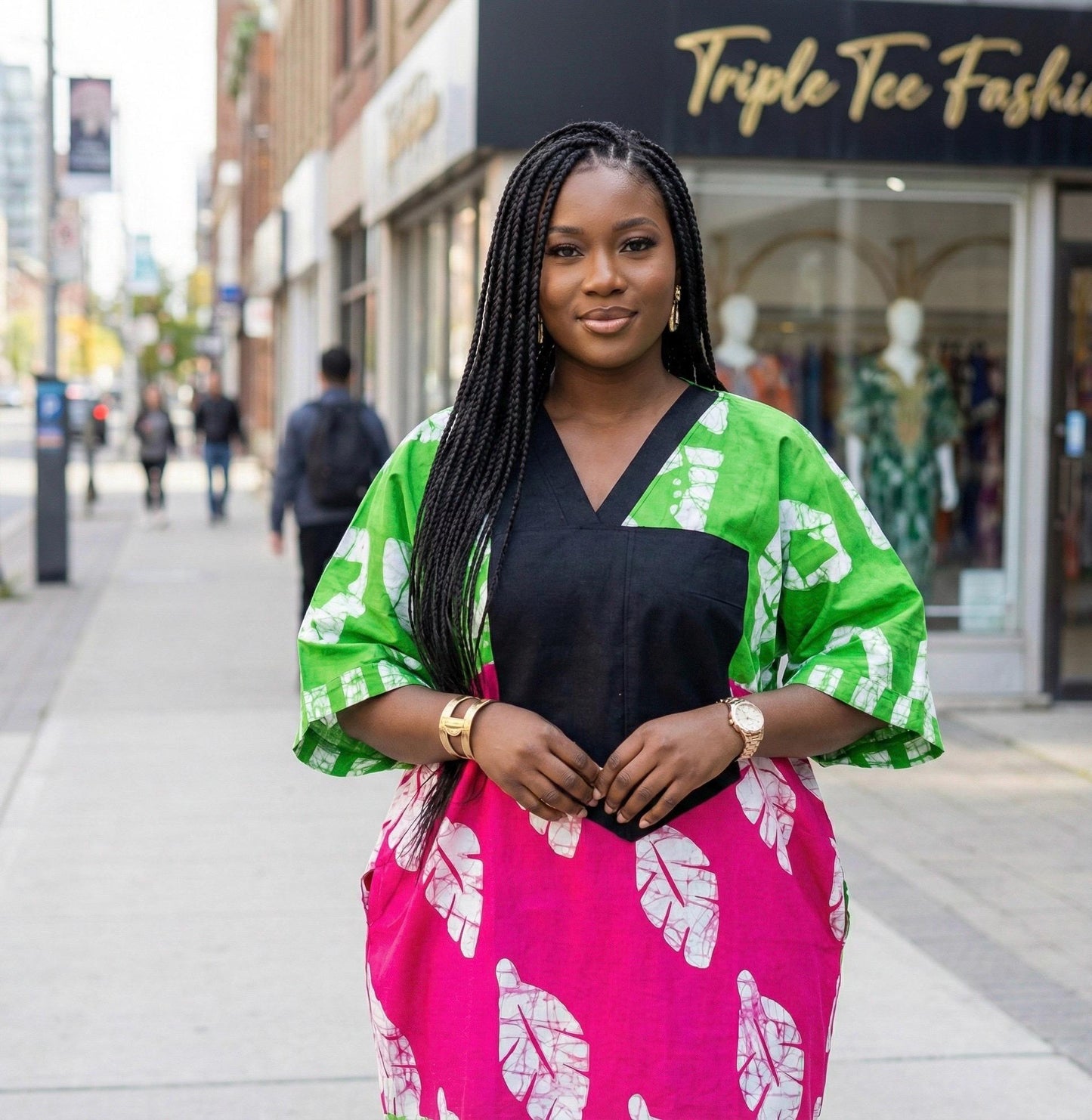 African Ankara Boubou dress| Kaftan| Handmade African print dress | Nigerian made | Tie and Dye | Boubou| Rich aunty| Bubu