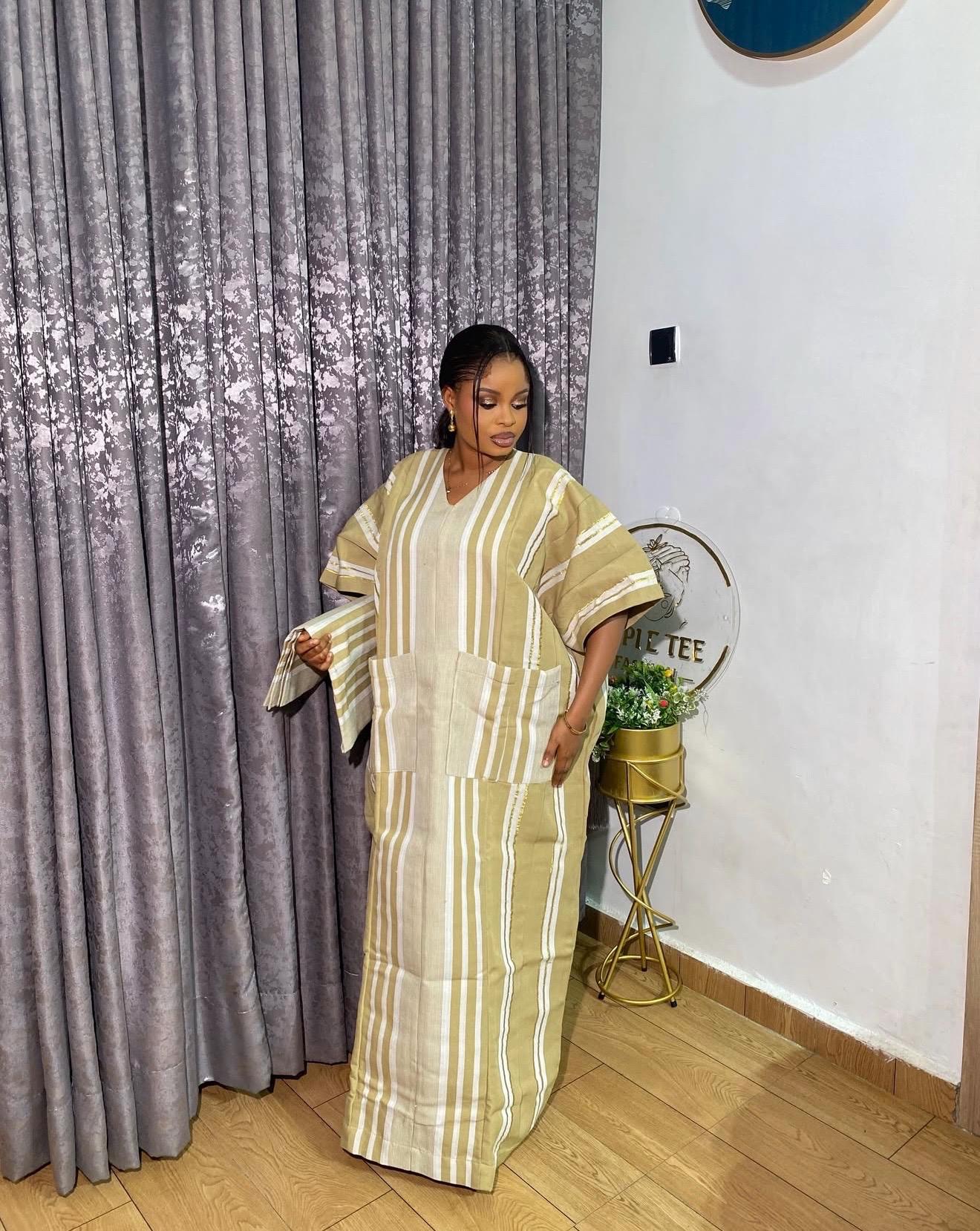 African aso oke boubou gown| Nigerian bride outfit| Rich aunty | African Photoshoot| Party wear| African Cultural Wear