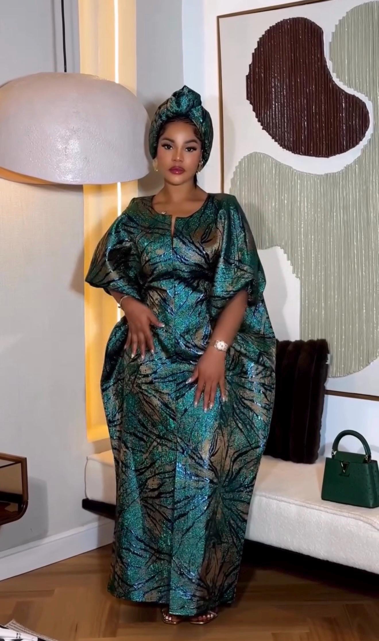 African brocade boubou dress| Rich aunty| danshiki | Kaftan| Jalabiya| Nigerian dress bubu| Party dress| European brocade boubou| Modesty