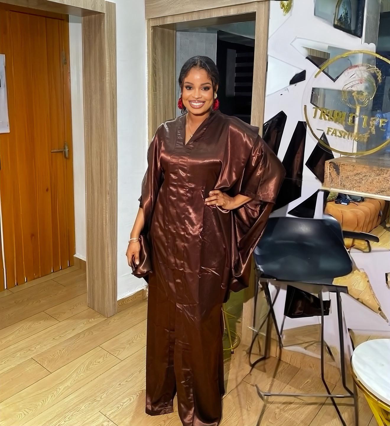 High quality duchess silk dress| Boubou| Rich aunty vibes| African dress| danshiki | Kaftan| Jalabiya| Rich aunty | Nigerian dress| Ankara