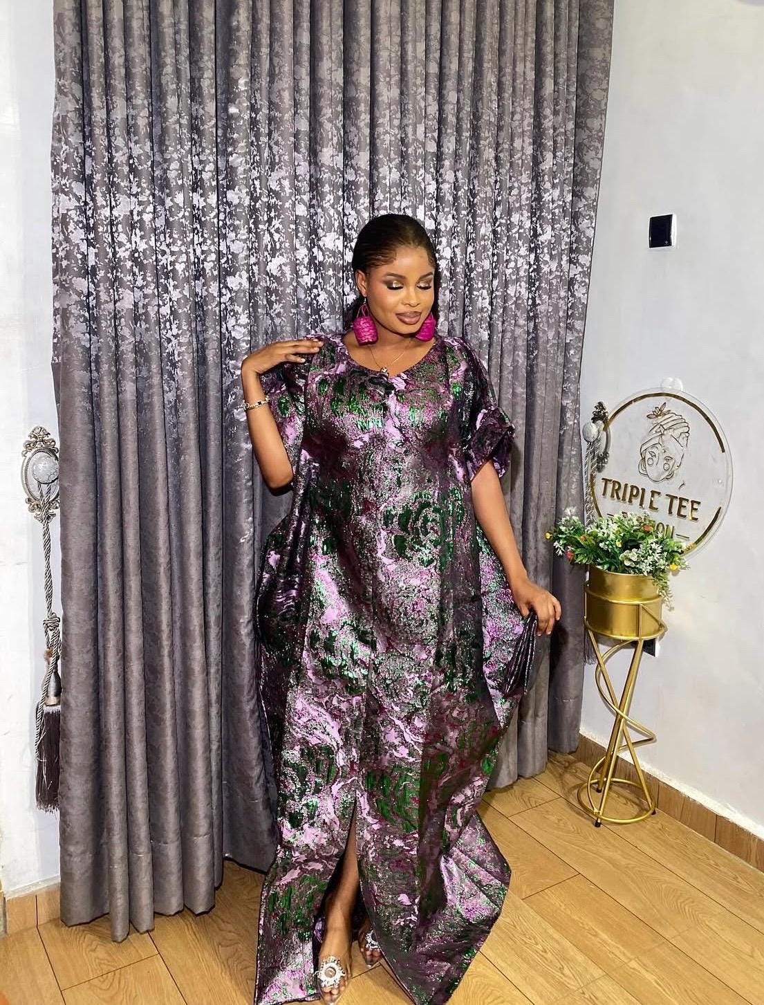 African brocade boubou dress| Rich aunty| danshiki | Kaftan| Jalabiya| Nigerian dress bubu| Party dress| European brocade boubou| Modesty
