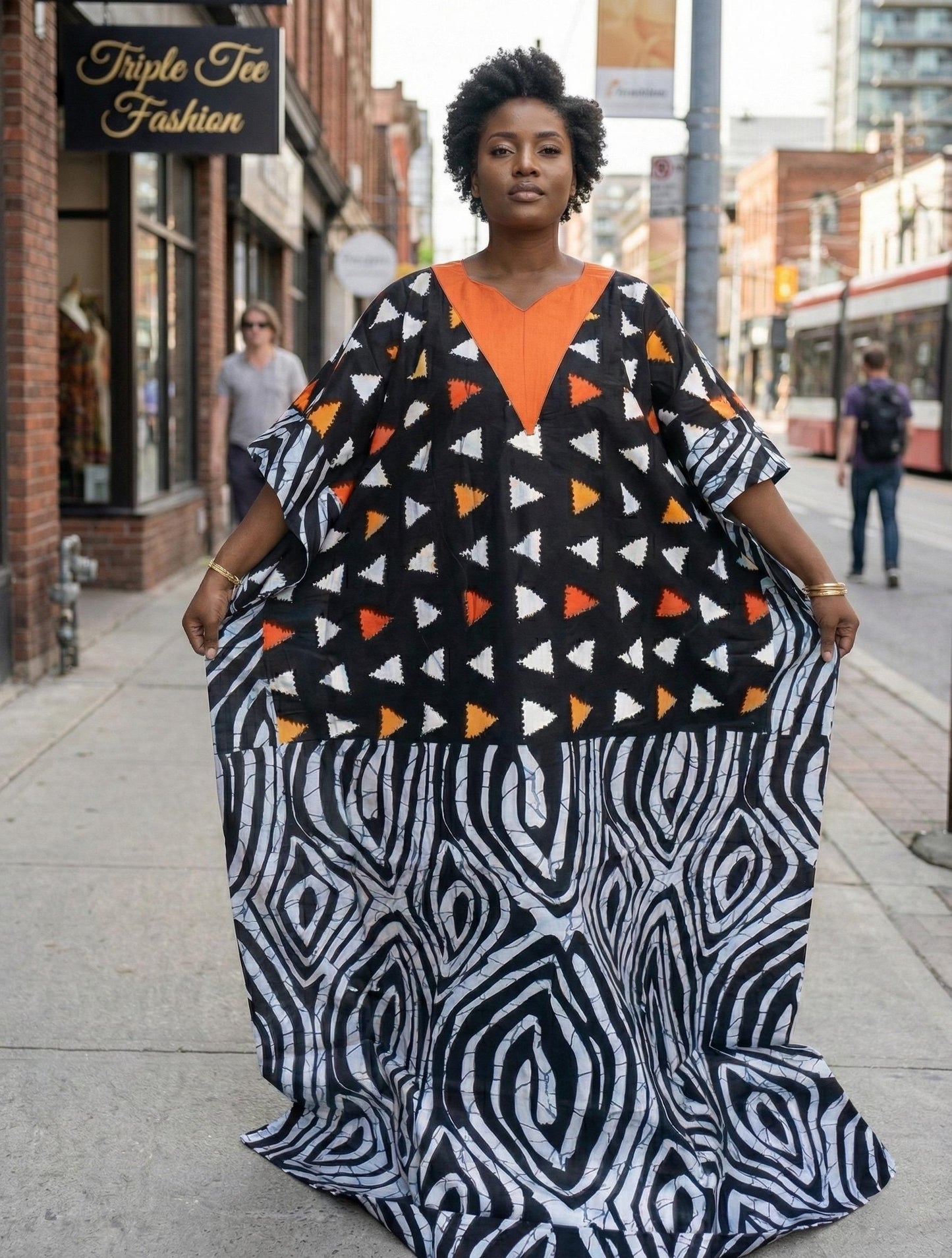 African Print Ankara Boubou | Aso Oke Kaftan, Modest Maxi Dress