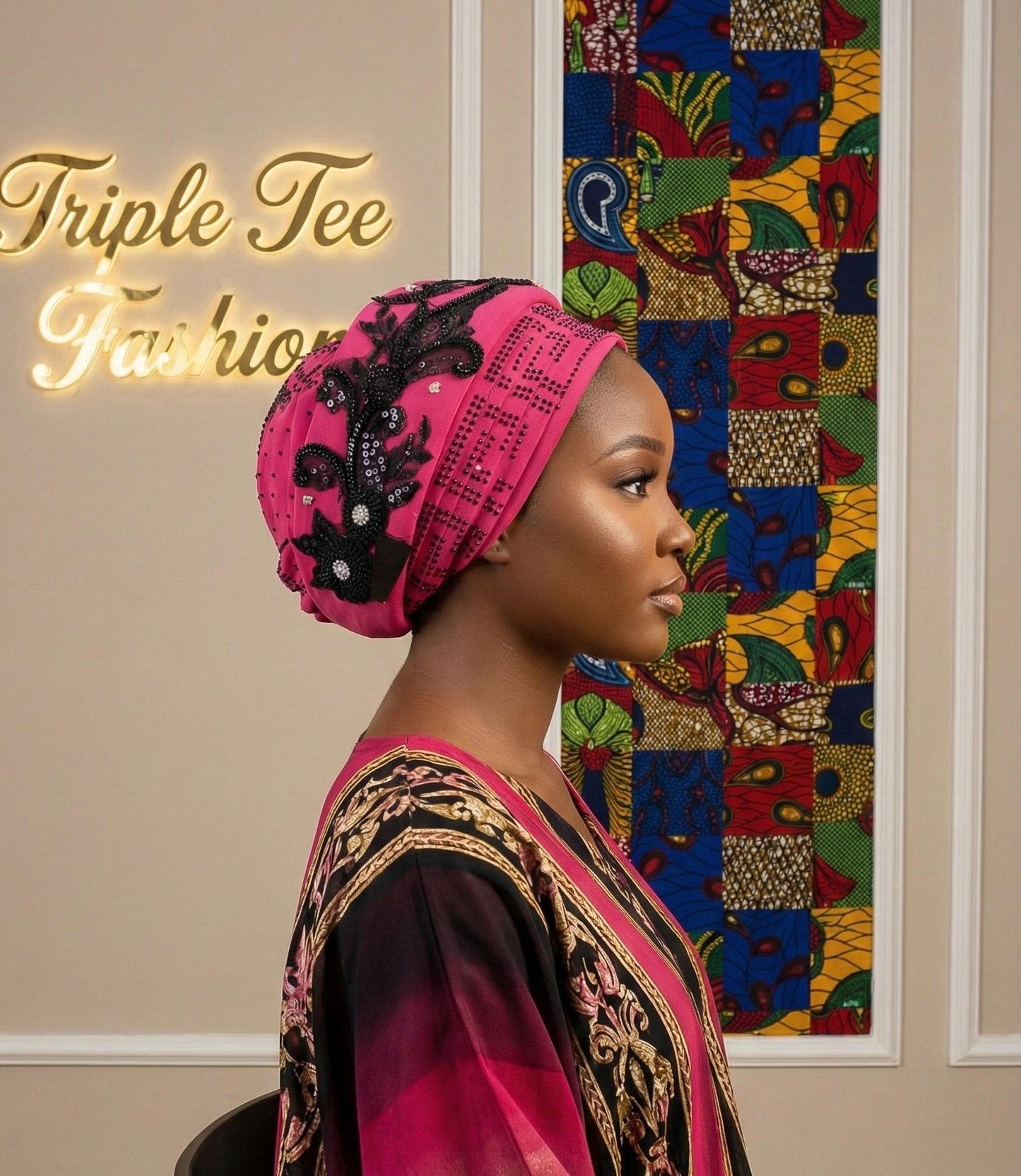 Luxury Turban Hat for Ladies| Pre tied Hat| Zara cap| Eid |Pre styled Head Tie| Ready To Wear Turban Headtie| African Auto cap| Muslim Women
