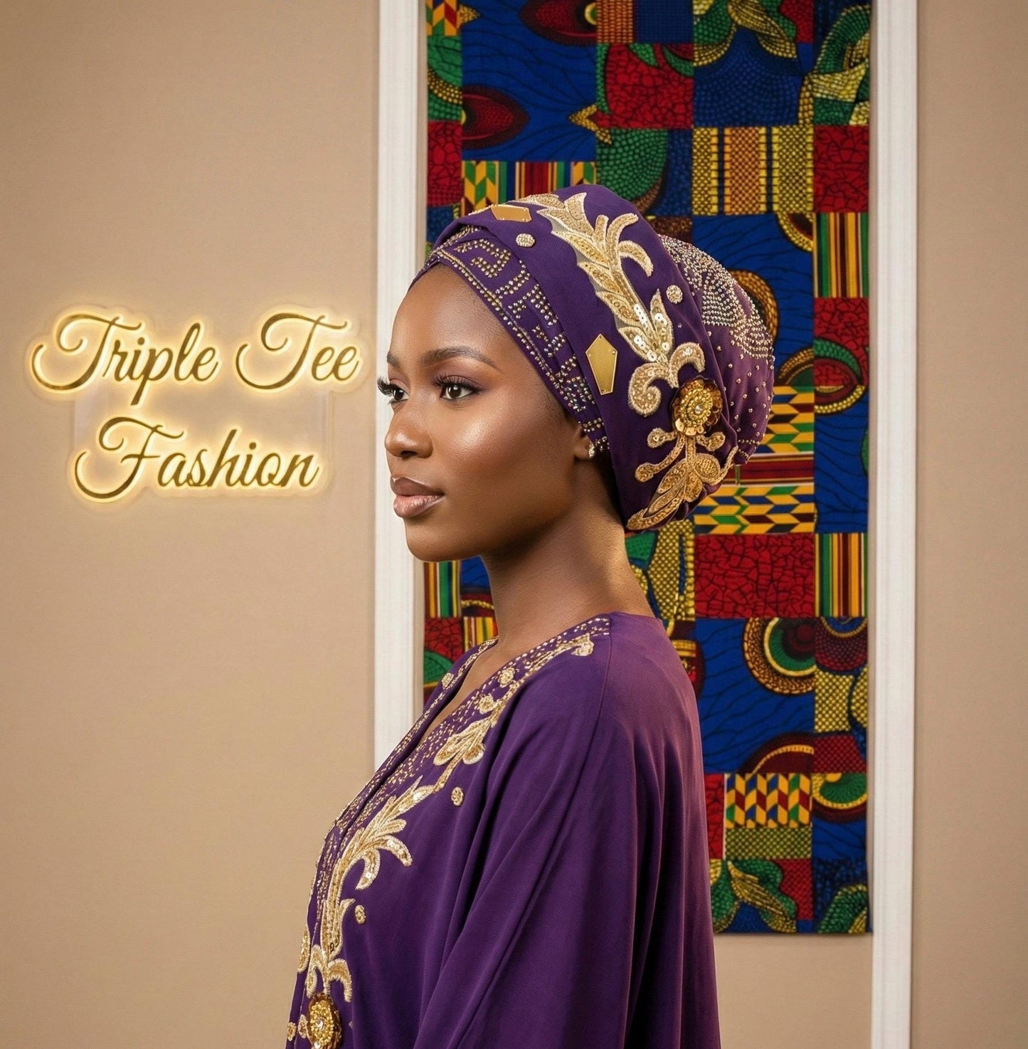Luxury Turban Hat for Ladies| Pre tied Hat| Zara cap| Eid |Pre styled Head Tie| Ready To Wear Turban Headtie| African Auto cap| Muslim Women