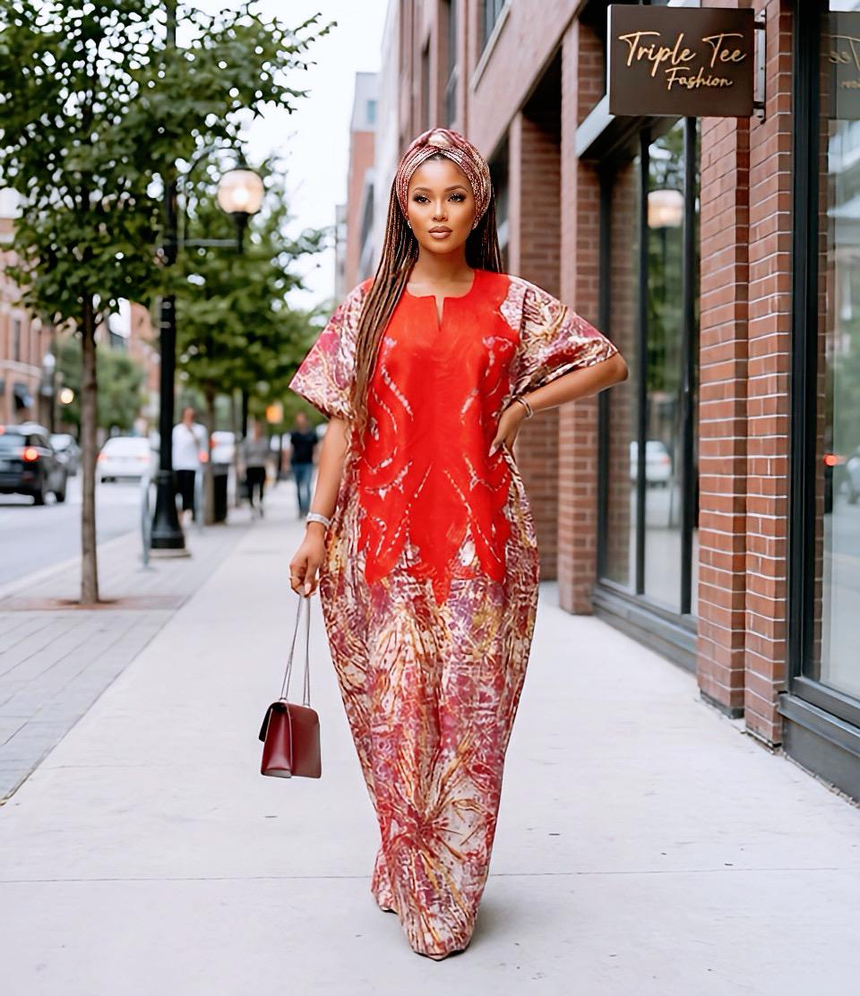 High Quality European Damask Brocade Agbada dress| danshiki| Nigerian made | African Fashion| Boubou| Rich aunty| Agbada for women| Tinko