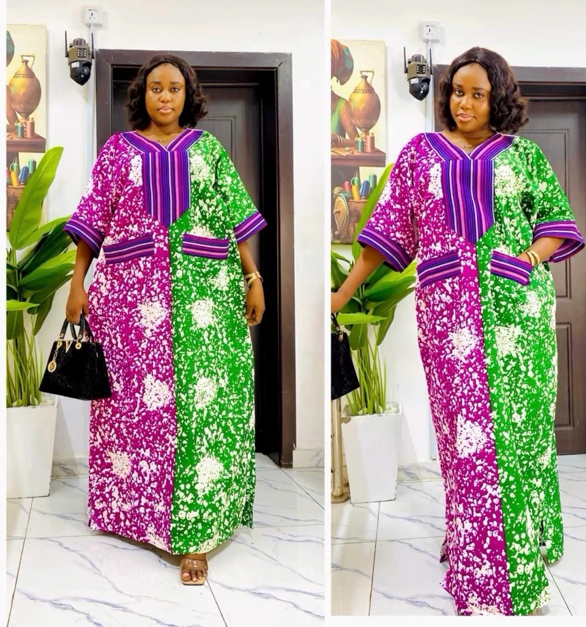 African Ankara Brocade dress| danshiki | Kaftan| Handmade African print dress | Nigerian made | Tie and Dye | Boubou| Rich aunty| Ankara