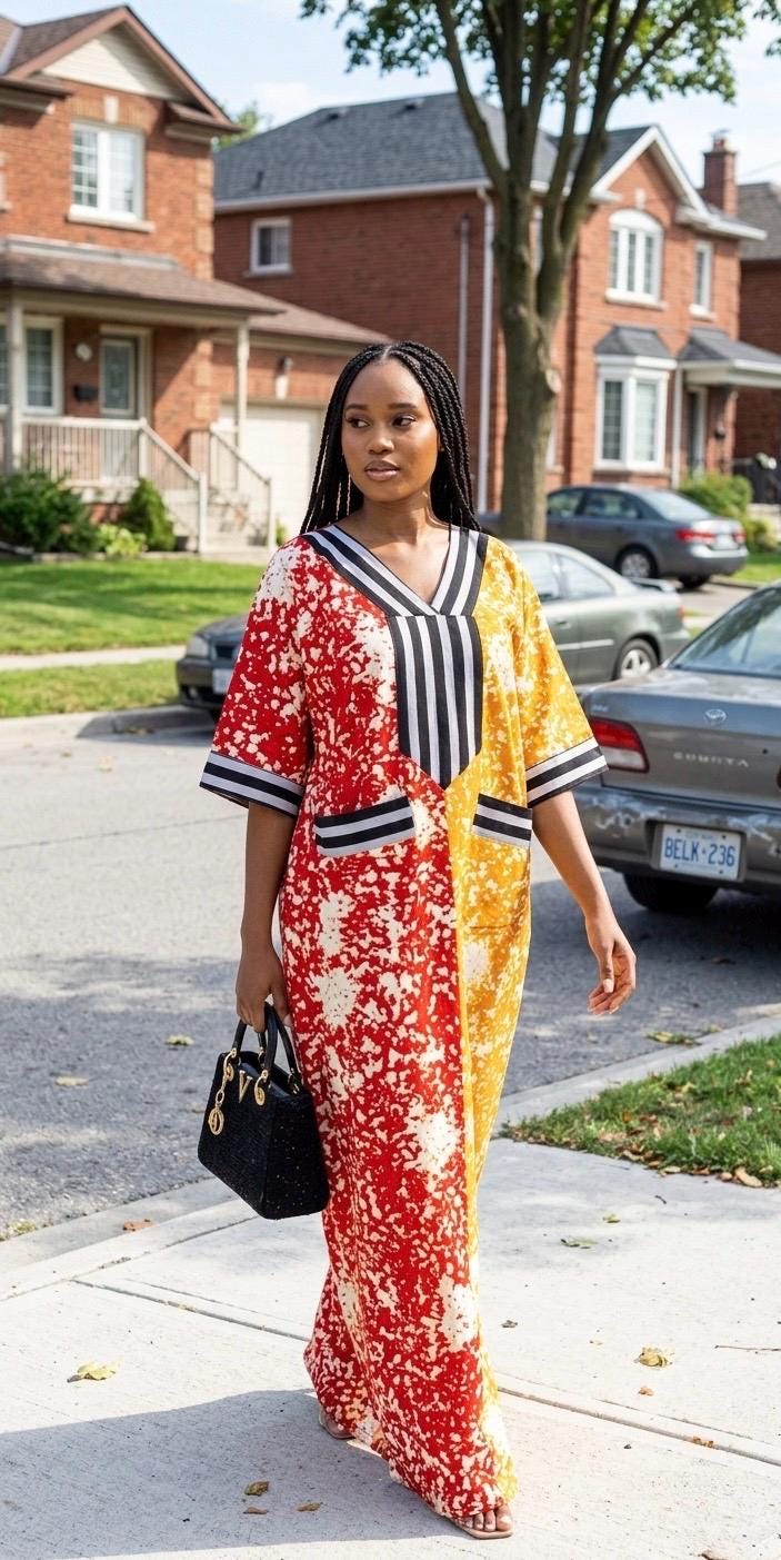 African Ankara Brocade dress| danshiki | Kaftan| Handmade African print dress | Nigerian made | Tie and Dye | Boubou| Rich aunty| Ankara