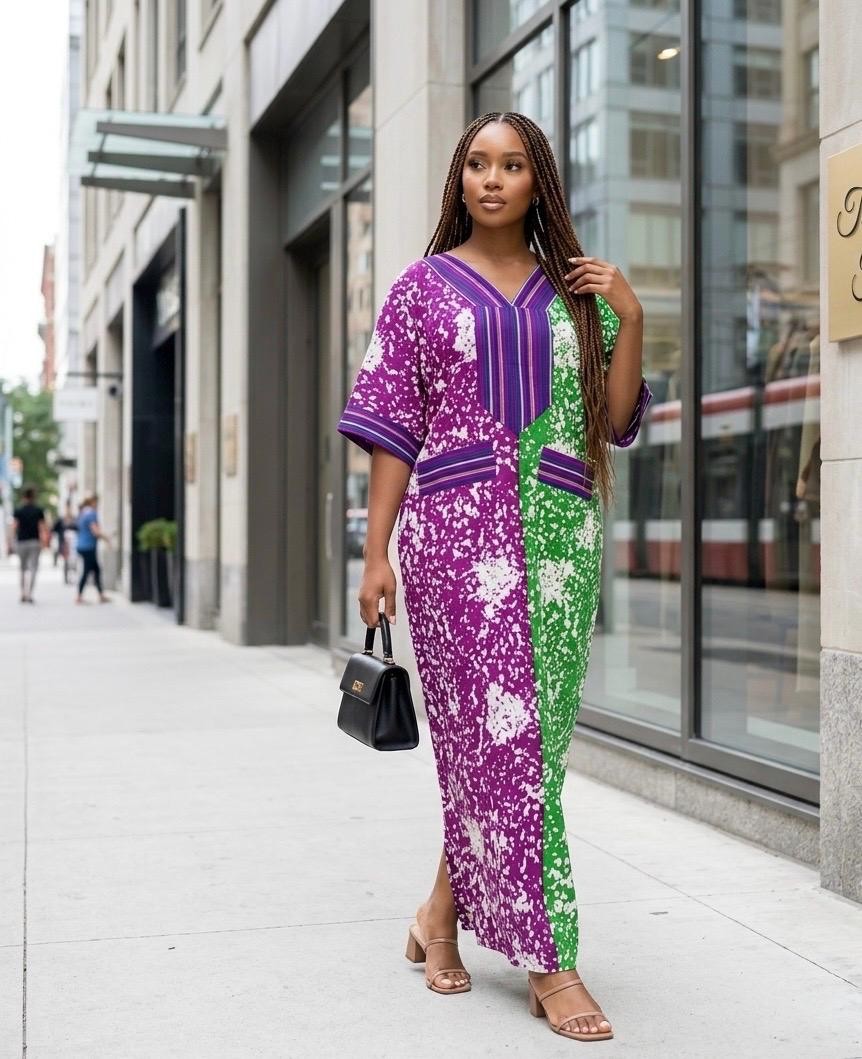 African Ankara Brocade dress| danshiki | Kaftan| Handmade African print dress | Nigerian made | Tie and Dye | Boubou| Rich aunty| Ankara