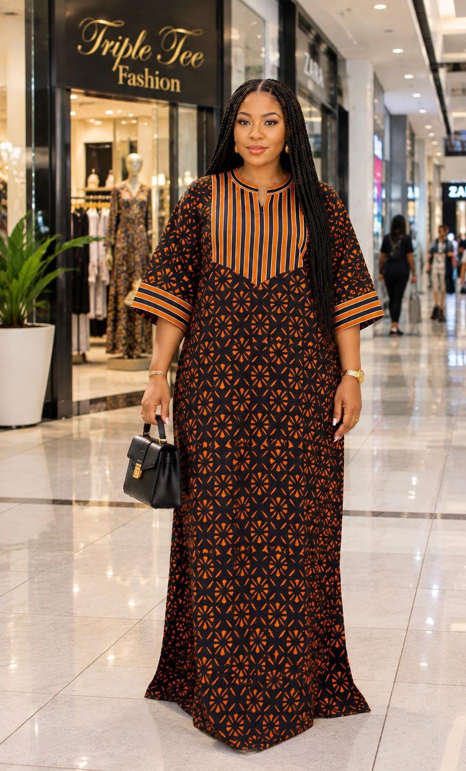 African Ankara Brocade dress| danshiki | Kaftan| Handmade African print dress | Nigerian made | Tie and Dye | Boubou| Rich aunty| Ankara