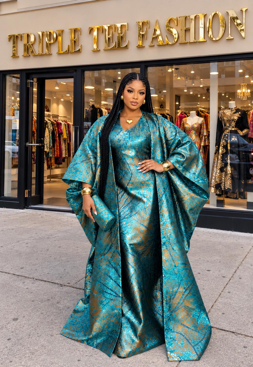 African brocade boubou| danshiki | Kaftan| Jalabiya| Rich aunty | Nigerian dress| Party dress| Royalty Dress | Rich Aunty