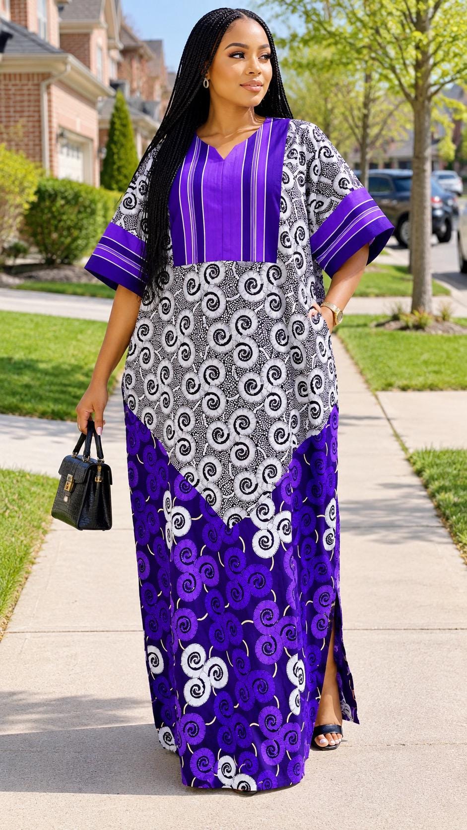 African Ankara Brocade dress| danshiki | Kaftan| Handmade African print dress | Nigerian made | Tie and Dye | Boubou| Rich aunty| Ankara