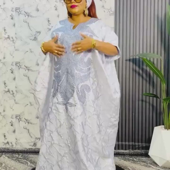 High Quality European Damask Brocade Agbada dress| danshiki| Nigerian made | African Fashion| Boubou| Rich aunty| Agbada for women| Tinko
