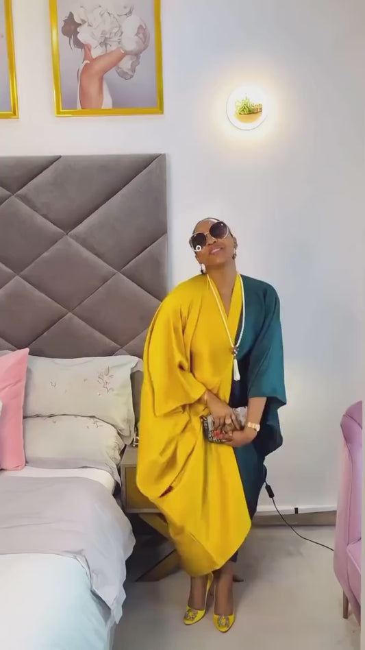 High quality duchess silk dress| Boubou| Rich aunty vibes| African dress| danshiki | Kaftan| Jalabiya| Rich aunty | Nigerian dress| Ankara