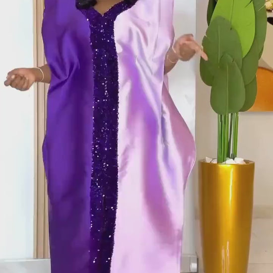 African Mikado boubou dress | Kaftan| Jalabiya| Rich aunty | Nigerian dress| Party dress| One size fits all| Mikado and aso oke boubou