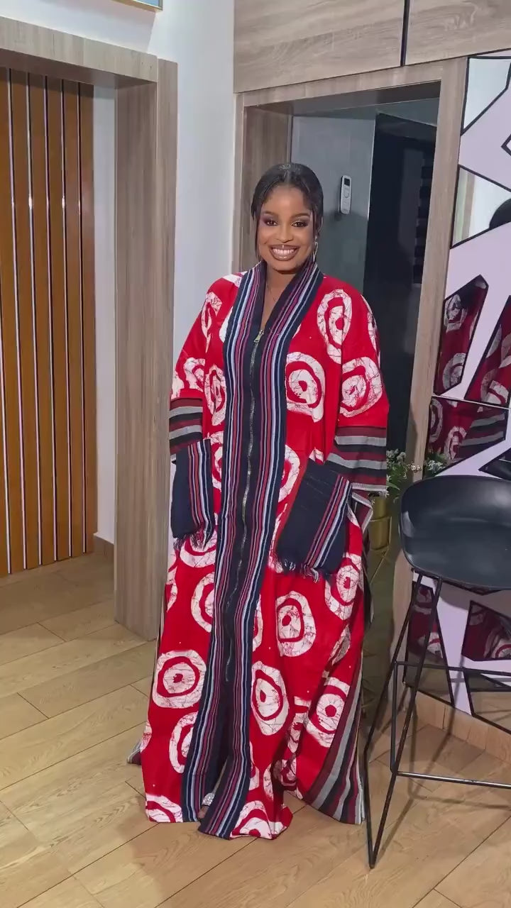African Ankara Brocade dress| danshiki | Kaftan| Handmade African print dress | Nigerian made | Tie and Dye | Boubou| Rich aunty| Ankara