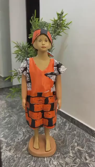 African dress for kids|  African baby girl outfit| Boubou for kids| Nigerian baby girl wear| Ankara for kids